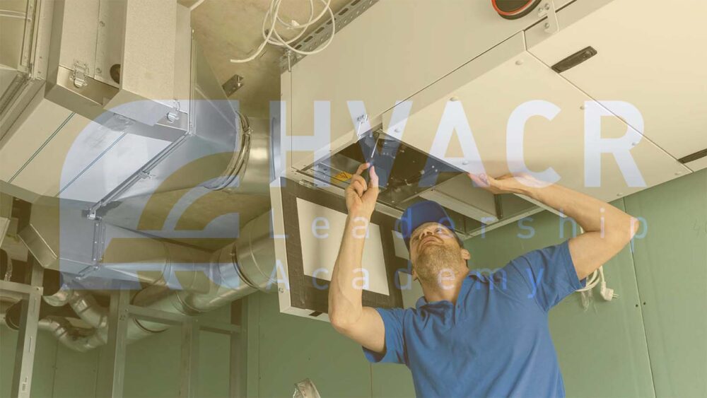 hvac technician install ducted heat recovery ventilation system with recuperation 2G0TJE4 hvac technician install ducted heat recovery ventilation system with recuperation