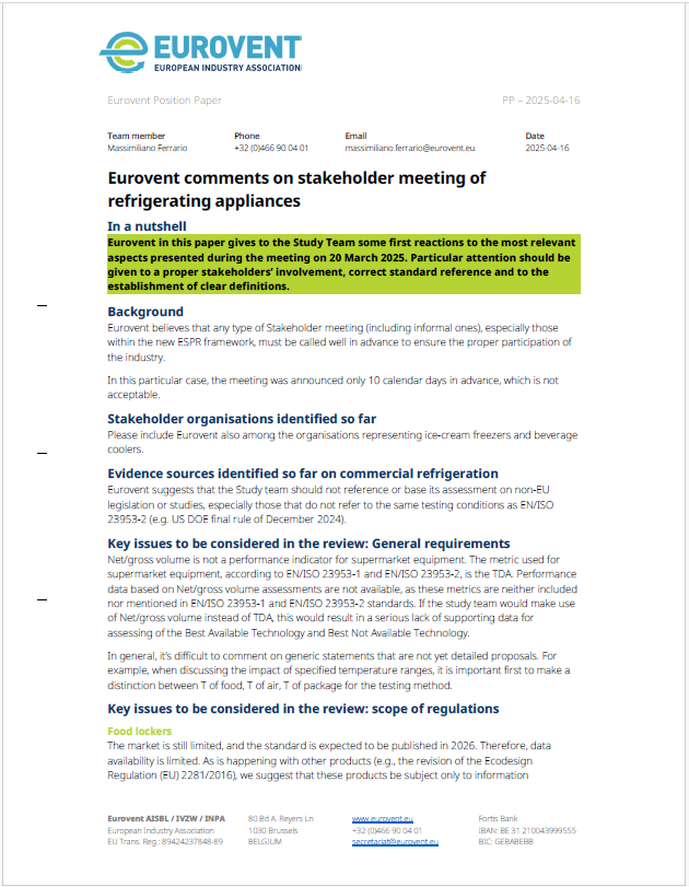 Position paper Position paper